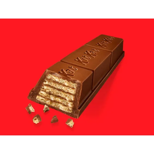 Vista 3 de KIT KAT BIG KAT - Caramelos de oblea de chocolate con leche, envueltos individualmente, barras de 1.5 onzas (24 unidades)