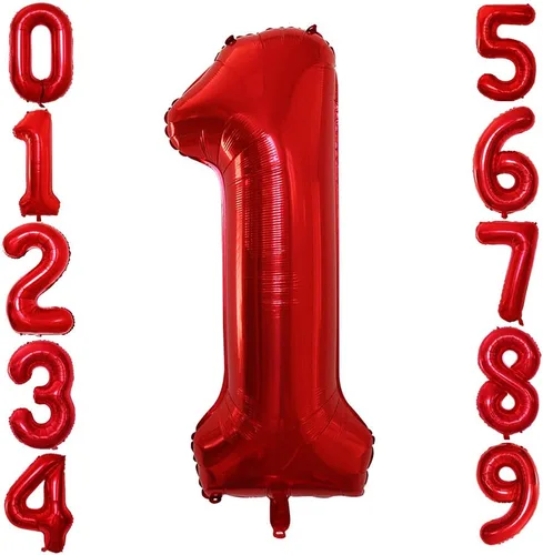Vista 375 de GOER Globos con el número 80 para decoraciones de fiesta de cumpleaños número 80, globos de helio de aluminio jumbo de 42 pulgadas para 80 Oro rosa