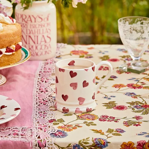 Vista 7 de Emma Bridgewater Pink Hearts - Taza (1/2 pinta)