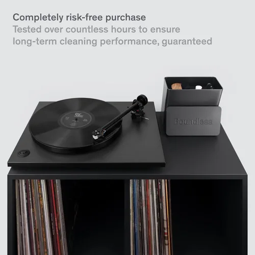 Vista 8 de Boundless Audio Kit de Limpieza de Discos de Vinilo - Kit Limpiador de Vinilo 5 en 1 Incluye Cepillo para Discos, Limpiador de Aguja, Solución
