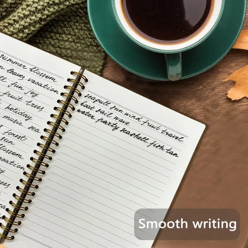 Vista 5 de Bnwepo Initial Leopard Letter T Notebook Journal, Preppy Bow Monogrammed Monogram Gifts for Women, Monogram Notebook Journal, Personalized Notebook