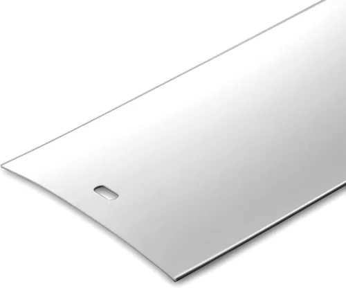 Vista 2 de DALIX Persiana vertical blanca de 129.5 pulgadas de repuesto para ventana grande extra larga (5 unidades)