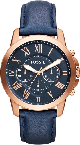Vista 7 de Fossil Men's Watch, Grant Quartz Stainless Steel Chronograph Watch for Men
