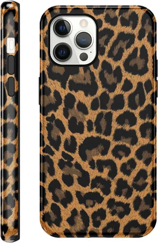 Vista 51 de Funda de teléfono con estampado de guepardo para iPhone 7/8/SE 2020/2022 de 4.7 pulgadas, funda de lujo con diseño de leopardo marrón coqueta a