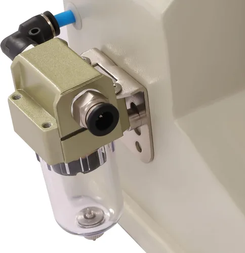 Vista 8 de Máquina de llenado de líquidos de pasta neumática Máquina llenadora de botellas, máquina de llenado de botellas de acero inoxidable de 0.3-3.4 fl oz