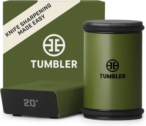 Vista 12 de TUMBLER Pro Rolling Knife Sharpener™ - Afilado de cuchillos hecho fácil - Kit de afilado de cuchillos rodante con sistema de disco removible