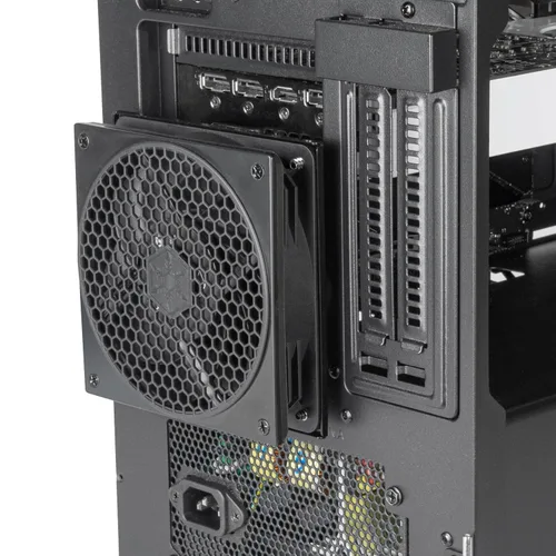 Vista 5 de Silverstone Tecnología FDP02 Soporte externo del adaptador del ventilador de refrigeración de la GPU, SST-FDP02B