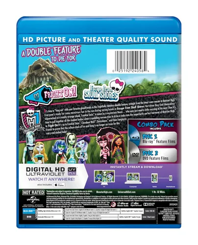 Vista 3 de Monster High Clawesome Double Feature Blu-ray