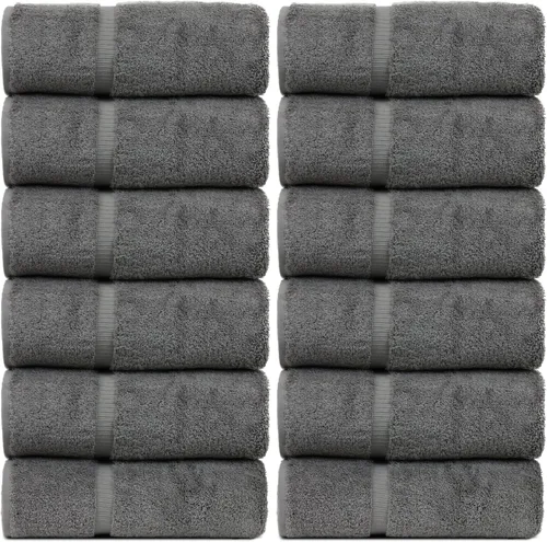 Vista 71 de Colección de Lujo para Hotel y Spa Altamente Absorbente, Secado Rápido 100% Algodón Turco 700 GSM, Toalla Eco Amigable, para Baño Borde Dobby Toalla