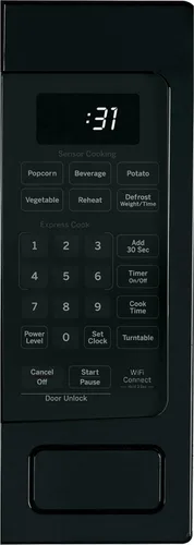 Vista 4 de GE Profile PCHK11S1WBB - Microondas de encimera de 1.1 pies cúbicos, 800 W, sensor de cocina, escaneo para cocinar, habilitado para Wi-Fi, capacidad