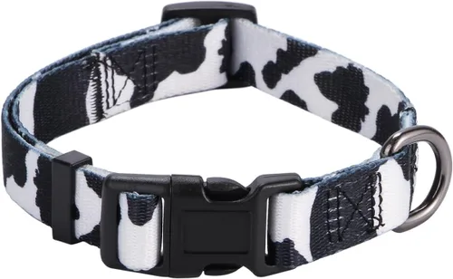 Vista 21 de Rhea Rose Collar de perro para perros pequeños con patrón floral para hembras y perros, talla S