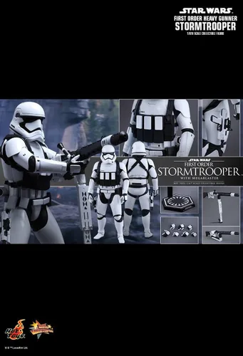 Vista 6 de Hot Toys Figura de soldado de asalto pesado de Star Wars The Force Awakens First Order