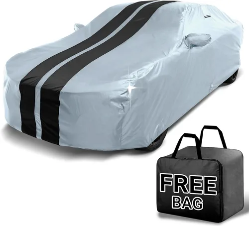 Vista 17 de iCarCover Compatible con: Bentley Continental GT, GTC, 2003-2019, funda completa para automóvil, impermeable, resistente a todo tipo de clima