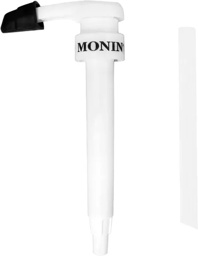 Vista 8 de Monin - Bomba de jarabe, exclusivamente para botellas de vidrio de 750ml (25.4 fl oz) Dispensación sin desorden + Tapa de punta incluida (Blanco)