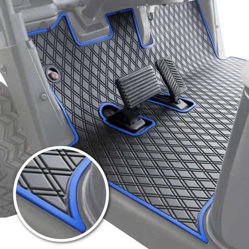 Vista 9 de Xtreme Mats EZGO RXV - Tapete para carrito de golf, cobertura completa, solo se adapta a EZGO RXV (2008-2022) y 2Five (2009+) - Todo negro