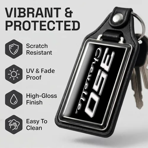 Vista 3 de Brotherhood Car Key Chain for Chevelle - Classic Models Keychain for Men and Women Gift Key Ring