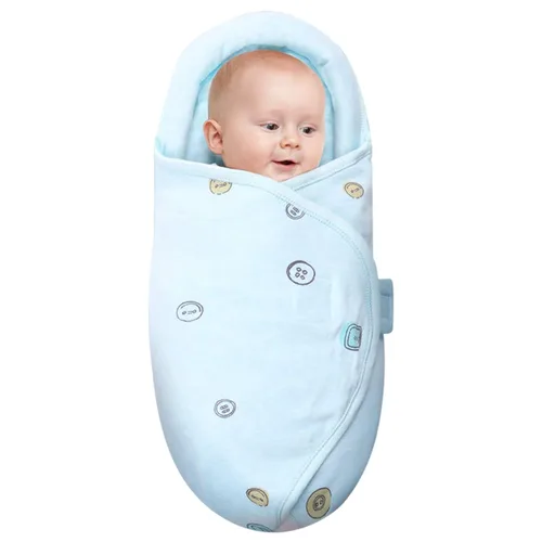 Mantas Envolventes para Bebé de Algodón Suave Premium, Manta Envolvente Unisex para Recién Nacidos Niños y Niñas, Saco de Dormir Envolvente Vestible