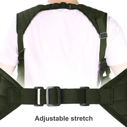 Vista 4 de Funda de hombro Xaegistac Airsoft Funda de hombro vertical general ajustable para la mayoría de tipos de pistolas