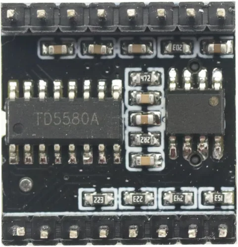 Vista 5 de 3 unids mini reproductor mp3 U disco TF tarjeta mini reproductor de MP3 audio módulo de voz tablero para Arduino DFPlay mini audio voz música módulo