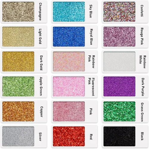 Vista 3 de Rollo de vinilo de transferencia de calor HTV con purpurina verde hierba, vinilo para planchar con purpurina para Cricut y Silhouette Cameo, vinilo