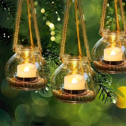 Vista 2 de Velas LED sin llama parpadeantes que funcionan con pilas, velas votivas para mesa del hogar, Halloween, Navidad, boda, fiesta, decoración, luces
