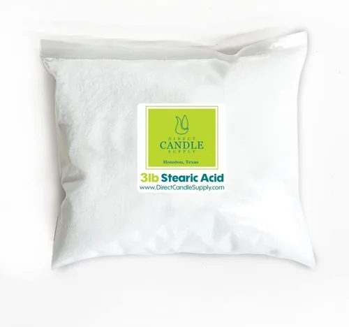 Vista 7 de Direct Candle Supply - Ácido esteárico para hacer velas, hacer jabón, hacer lociones y cosméticos - a base de vegetales (1 lb)