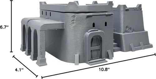 Vista 9 de Sandhouse 5 - Tabletop Terrain by War Scenery para Star Wars Legion y Sci-Fi Wargames y RPGs 1.102 in 1.378 in 1:47