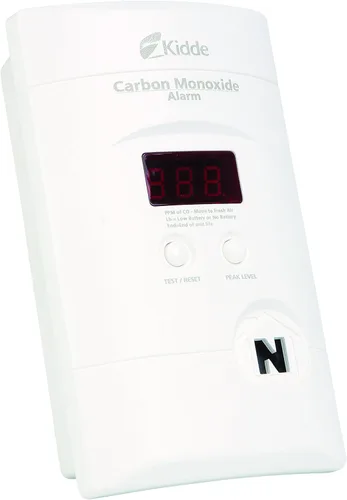 Vista 11 de Alarma contra el monóxido de carbono que se enchufa Kidde con respaldo de batería y pantalla digital., KN-COPP-3
