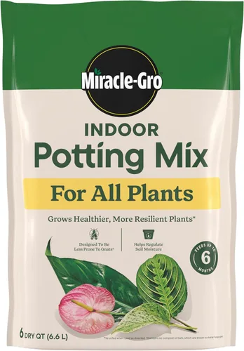 Vista 15 de Miracle-Gro Mezcla para Macetas de Interior, Alimento para Plantas de Interior y Abrillantador de Hojas - Paquete de tierra para macetas