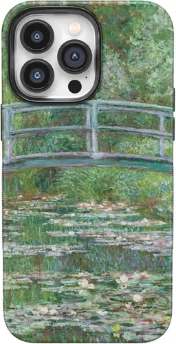 Vista 39 de Casely - Funda para iPhone 14 Pro Max, flores pintadas, Frida Kahlo Floral Girly, compatible con MagSafe