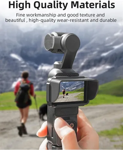 Vista 6 de Para DJI Osmo Pocket 3 Pantalla Parasol Cubierta Hard PC Sun Hoods Protector Accesorios