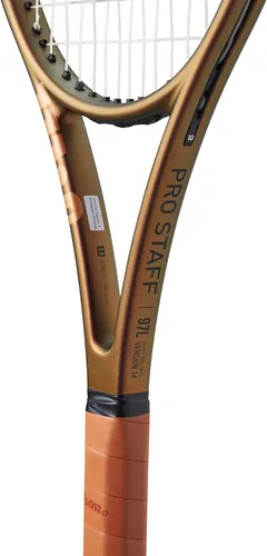 Vista 8 de Wilson Pro Staff 97L V14 Performance - Raquetas de tenis, ensartadas con Sensation 16 Natural en tensión de rango medio