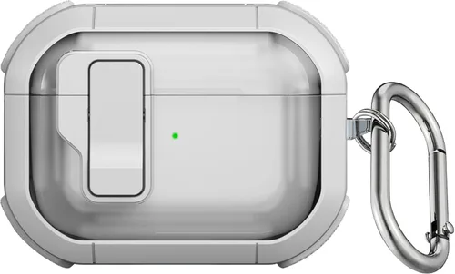 Vista 18 de SaharaCase Cyber Armor - Funda para Apple AirPods Pro 2 (2ª generación) [Robusta] protección de cuerpo completo, agarre antideslizante, delgado