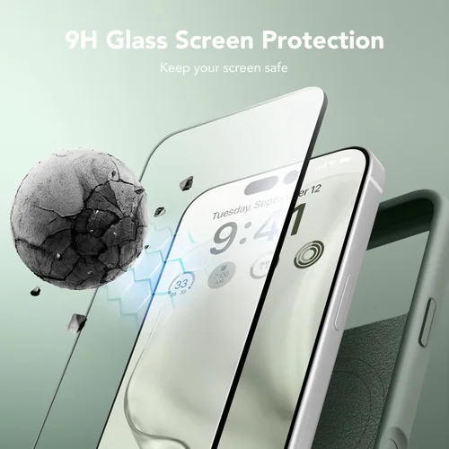 Vista 550 de GONEZ Funda magnética para iPhone 14, compatible con Magsafe, con protector de pantalla + protector de cámara, forro de microfibra antiarañazos