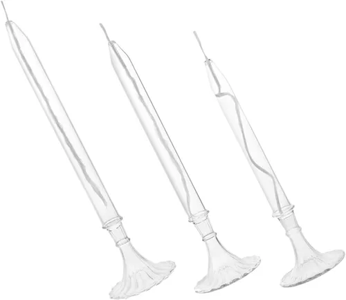 Vista 6 de 12pcs lámpara de cristal de queroseno elegante botella de aceite luces para decoración interior para bodas, día de San Valentín y regalo