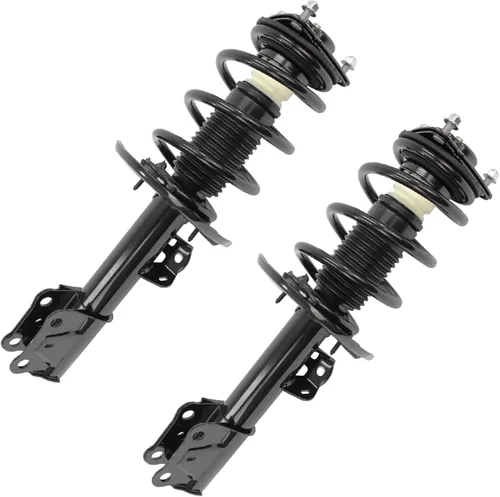 Vista 90 de Detroit Axle - Puntales delanteros 4WD con resorte helicoidal para Nissan Frontier 2005-2021, 2006 2007 2008 2009 2010 2011 2012 2013 2014 2015 2016