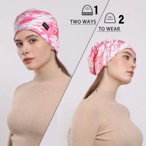 Vista 2 de WTACTFUL Gorro térmico cálido para invierno, para esquí, snowboard, al aire libre, hombres y mujeres