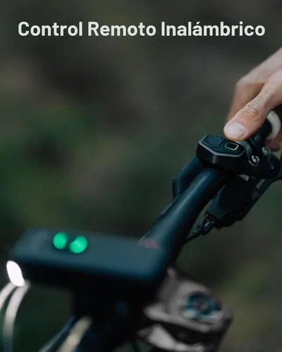 Vista 4 de MagicShine Luz de bicicleta RAY 1600B/RAY 2600B, USB-C carga rápida IPX6 impermeable, equipada con dos faros LED de alta potencia para bicicleta