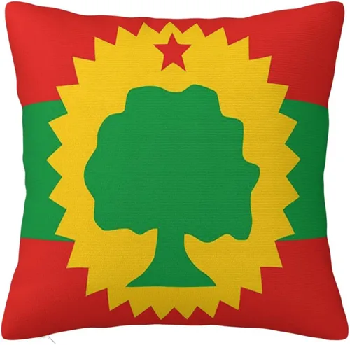 Vista 8 de Fundas de almohada con la bandera nacional de Ucrania, fundas de almohada decorativas de 18 x 18 pulgadas, funda de almohada para decoración al aire