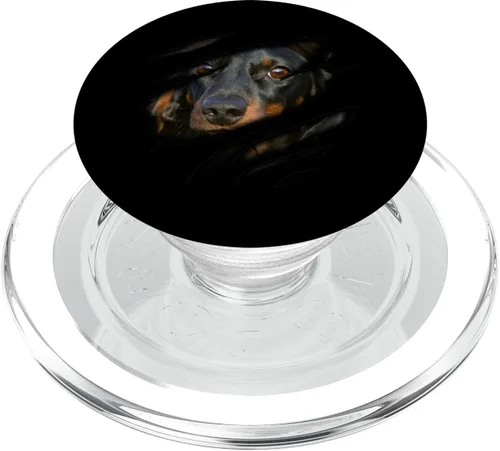 Dog Design Pedigree Dog PopSockets MagSafe PopGrip for iPhone