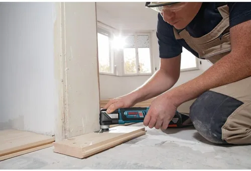 Vista 8 de Bosch GOP18V-28N 18 V EC Herramienta multiuso oscilante sin cepillo - Diseño versátil y compacto con potencia mejorada con StarlockPlus