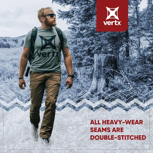Vista 5 de Vertx Men's Cutback Technical Tactical Gear with Pockets Lightweight Stretch Quick Dry Odor Control Athletic Cut Outdoor Pant