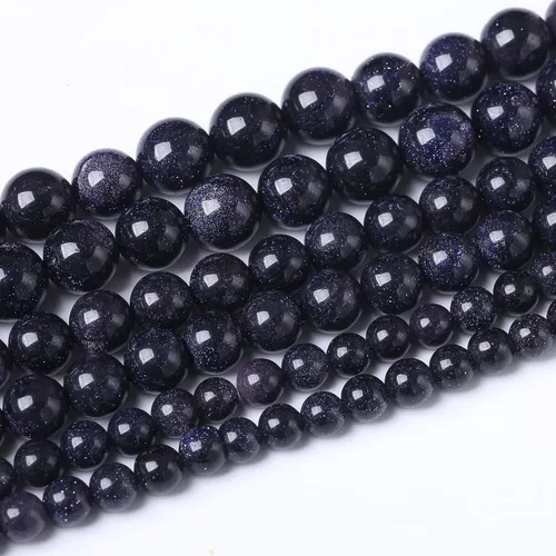 Vista 37 de 6 mm Cuentas redondas sueltas de piedra de sangre africana Cuentas naturales de gemas Cuentas de piedra de energía de cristal para hacer joyas