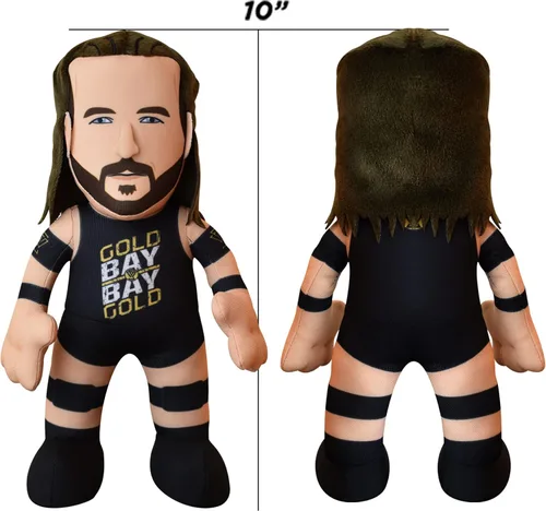 Vista 7 de Bleacher Creatures WWE Adam Cole - Figura de peluche de 10 pulgadas, una superestrella de la lucha libre para jugar o exhibir