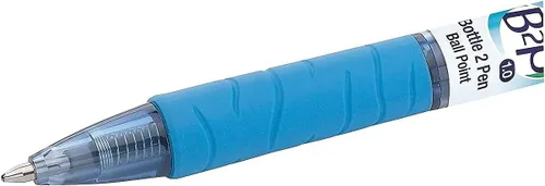 Vista 4 de Pilot - B2P Bottle-2-Pen Bolígrafo retráctil reciclado, tinta azul, 0.039 in, docena 32801