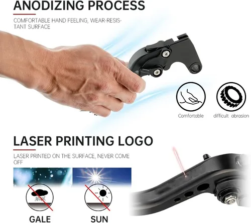 Vista 6 de Motorcycle Clutch Lever and Brake For Y-AMAHA XJ6 2009-2015 CNC Adjustable Motorcycle Brake Clutch Levers