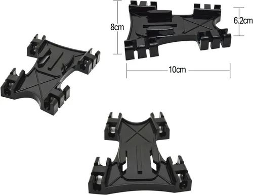 Vista 2 de Kitesurfing Kite Line Mount,Kiteboarding Line Holder Adapter Adaptive for GoPro 11/10/9/8/7/6/5 Negro, Session 5/4 Action Cameras