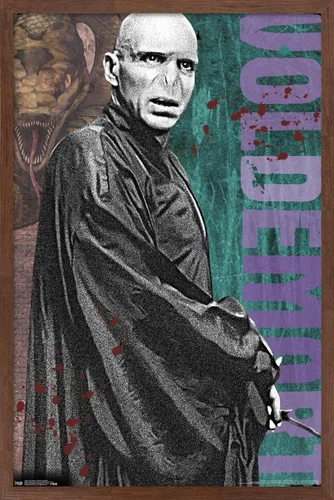 Vista 17 de Trends International The Wizarding World: Harry Potter - Póster de pared de Voldemort con varita, 22.4 pulgadas de largo x 14.7 pulgadas, versión