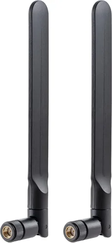 Vista 8 de WiFi 6 6E Tri-Band 2.4GHz 5 GHz 6GHz Base magnética RP-SMA antena aumenta la señal para PC computadora de escritorio tarjeta Bluetooth tarjeta WiFi