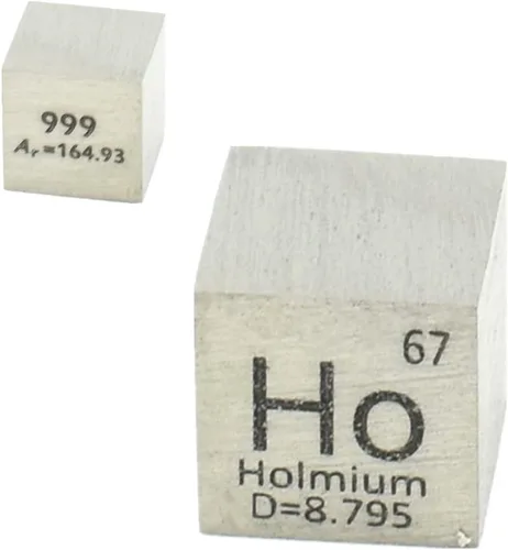 Vista 22 de Cubo de Antimonio Sb 99.99% Elemento Puro de 10mm de Densidad para Colección de Elementos, Tabla Periódica, Cazador y Más (1 cm, Antimonio)